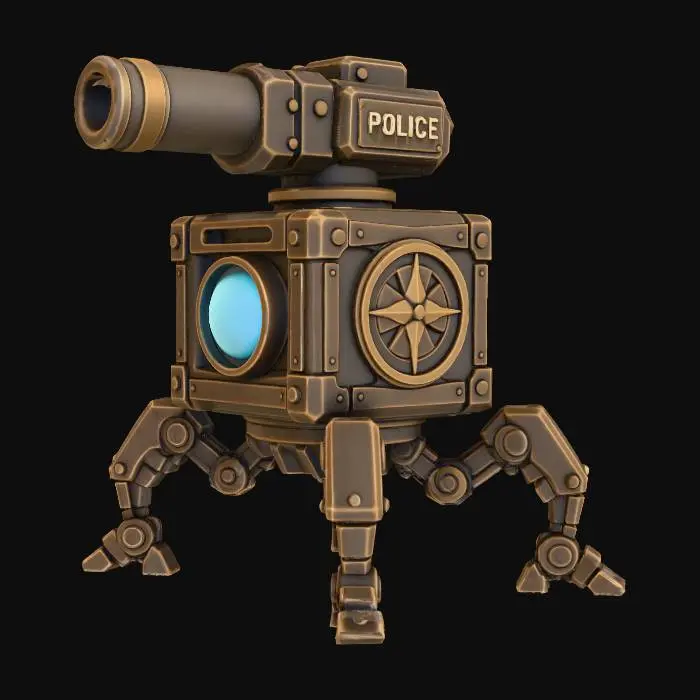 3D model for Eldritch Cannon