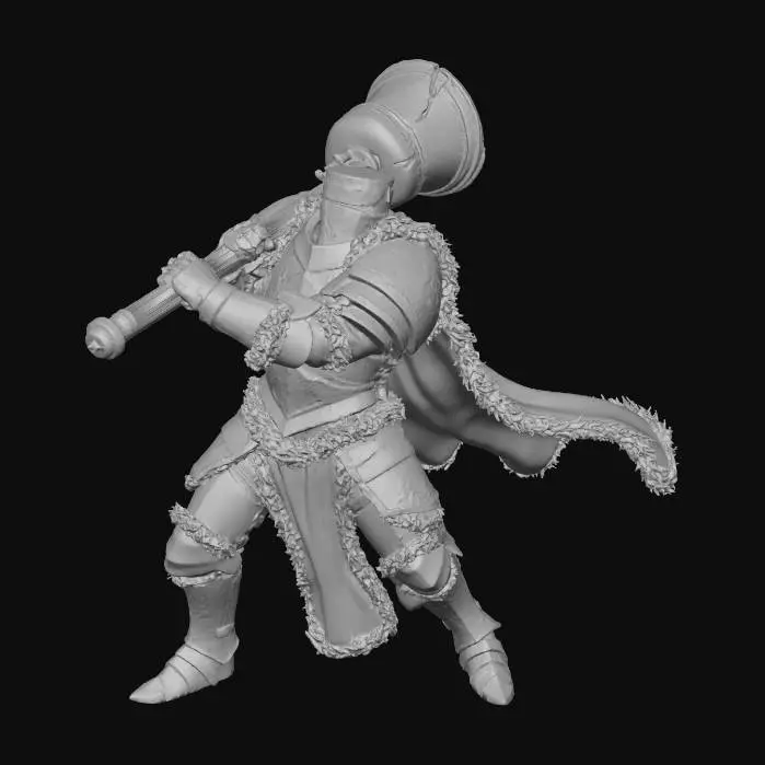 3D model for The Silent Knight, #Christmas2025#