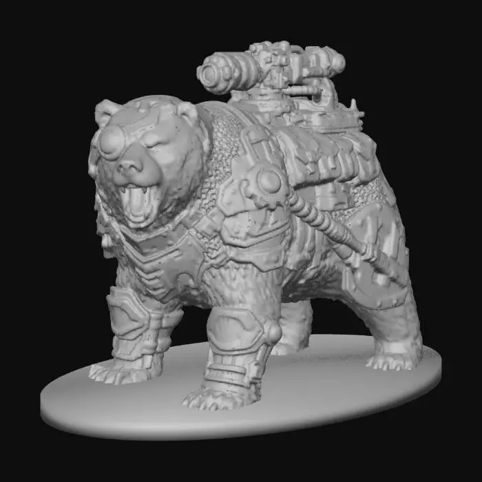 3D model for Battle Bear