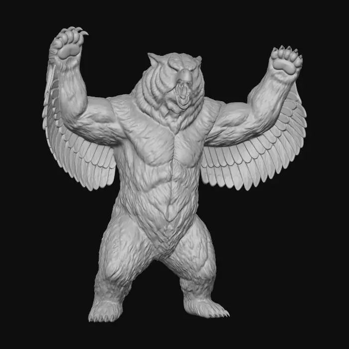3D model for Owlbear
