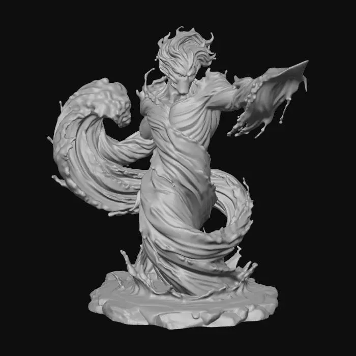 3D model for Water Elemental