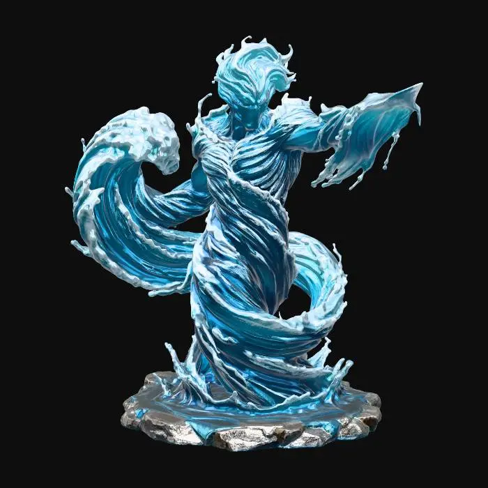 3D model for Water Elemental
