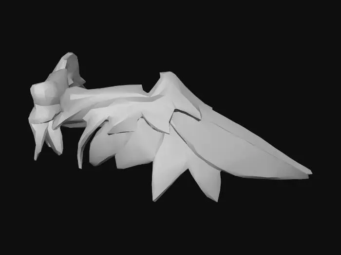 3D model for Cerulean Wings