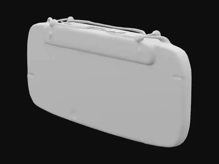 3D model for Rustic Wooden Signboard