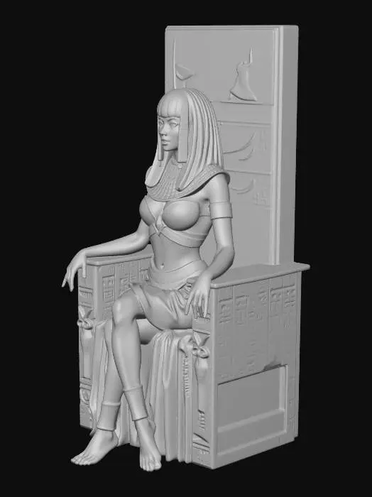 3D model for Queen of the Nile