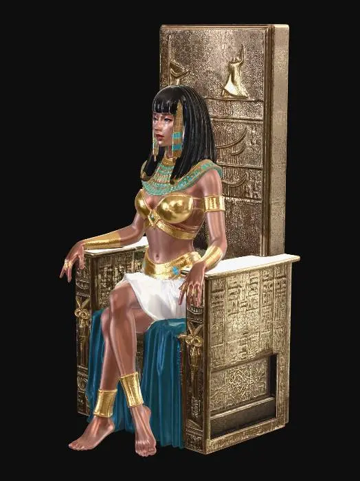 3D model for Queen of the Nile