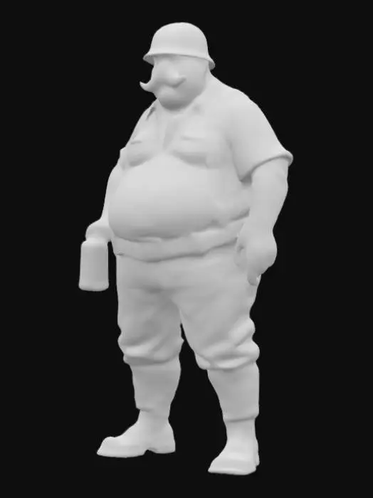 3D model for Fat Man 2