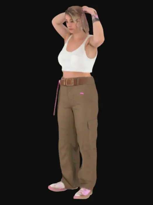 3D model for Joyful Expression