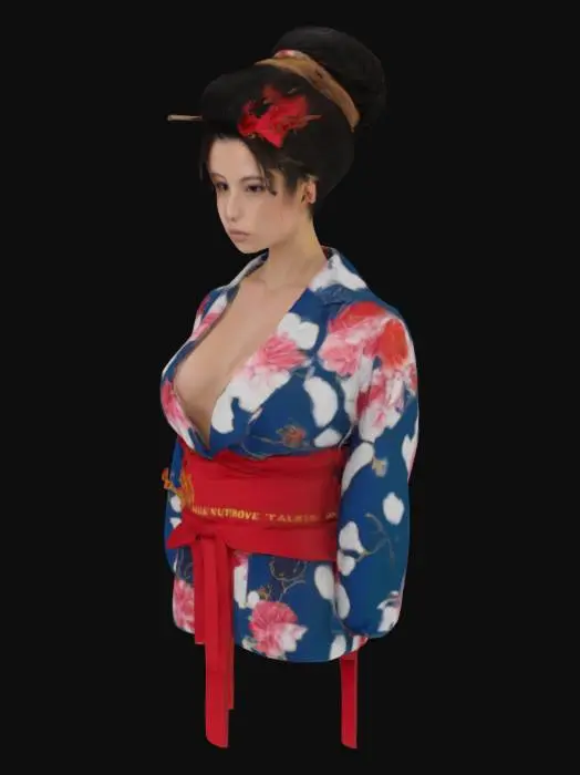 3D model for Elegance in Bloom