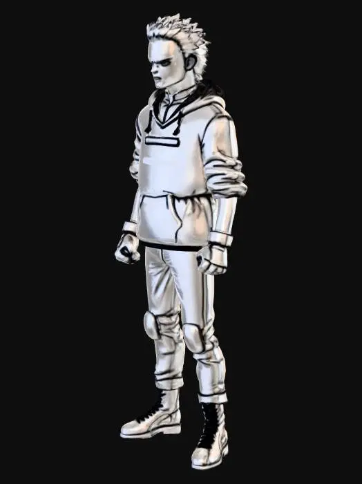 3D model for Tetsuo Shima