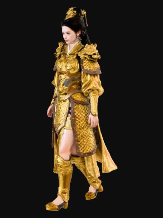 3D model for Warrior Empress