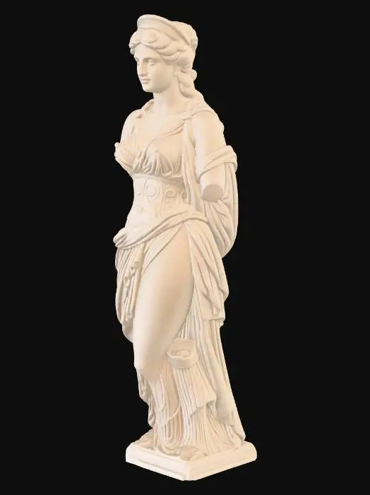 3D model for Marble Goddess