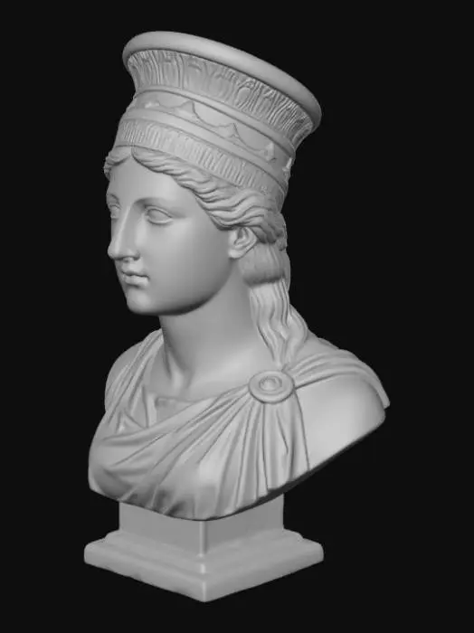 3D model for Athena Bust