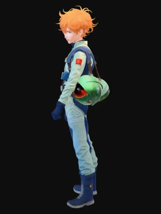 3D model for Ember Astronaut