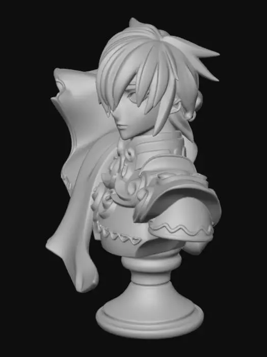 3D model for Episode G Aiolia Bust