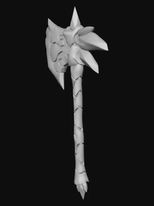 3D model for Crimson Shard Warhammer