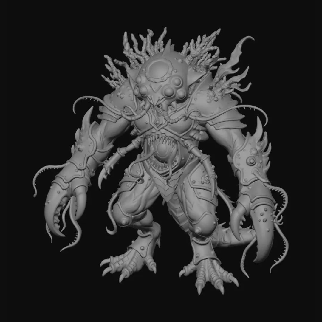 3D model for Emerald Maw Leviathan