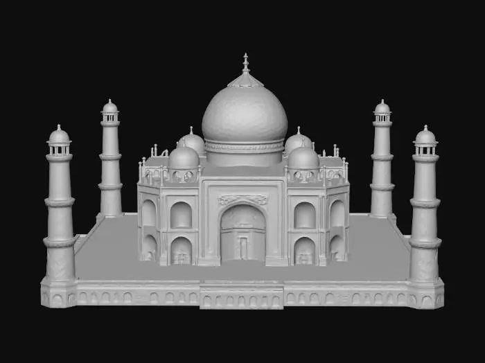 3D model for Taj Mahal