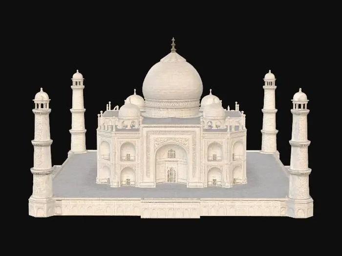 3D model for Taj Mahal