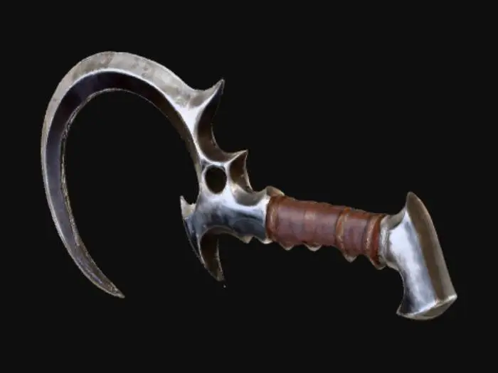 3D model for Curved Blade of Shadows