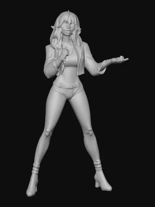 3D model for Angel in the spotlight