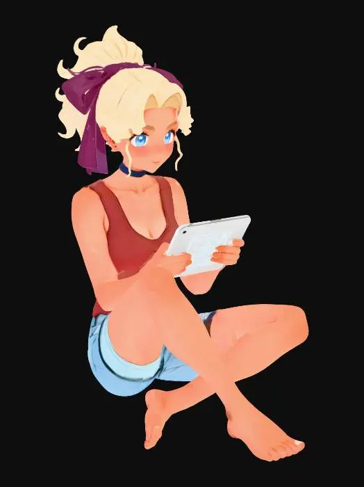 3D model for Tech Elf Reader