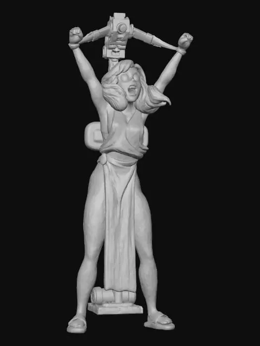 3D model for Entrapped Heroine