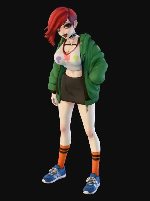 3D model for Vibrant Spirit