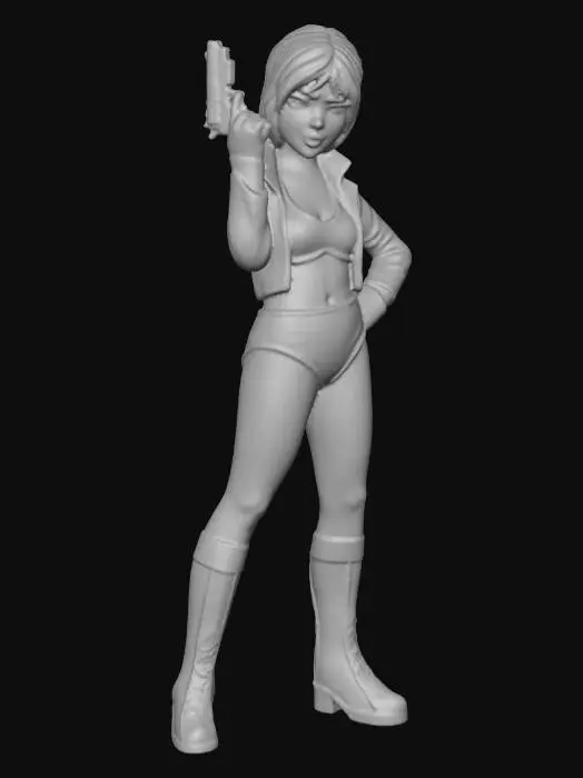 3D model for Agent in Red