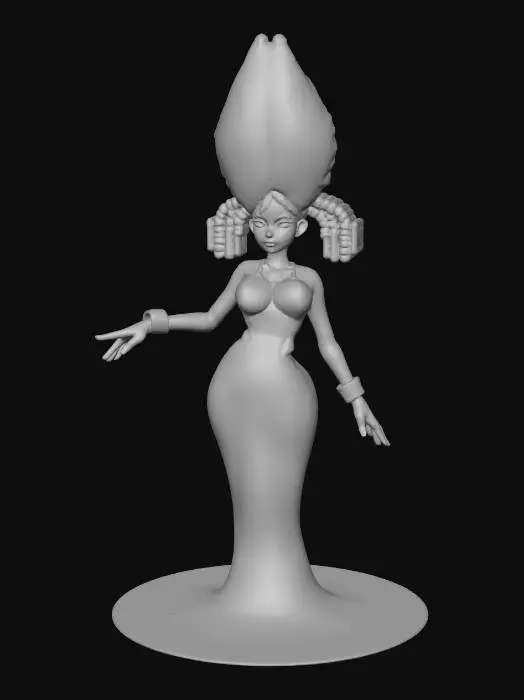 3D model for Galactic Flame Guardian