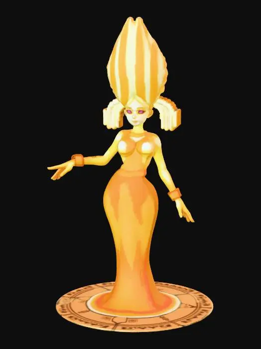 3D model for Galactic Flame Guardian