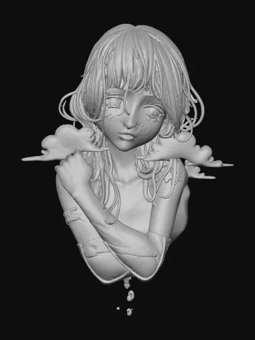 3D model for Fragile Emotions Qinni
