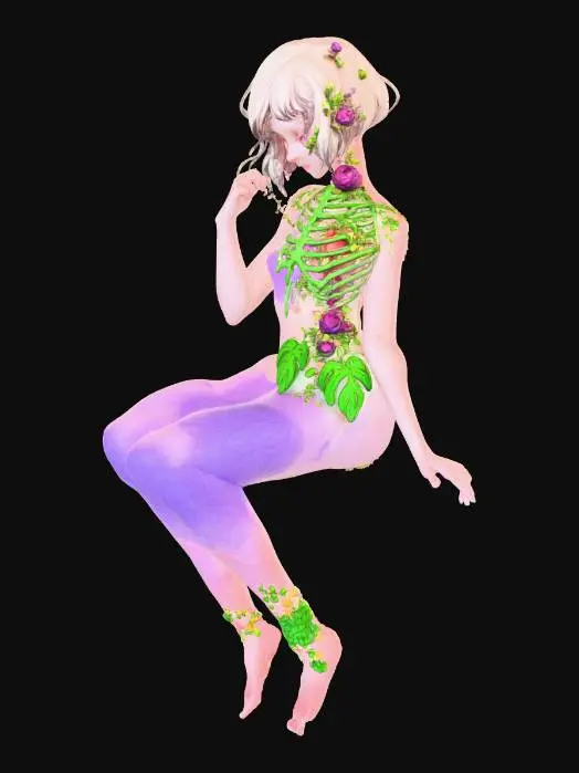 3D model for Rebirth Blossom Qinni
