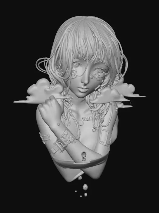 3D model for Fragile Emotions Qinni