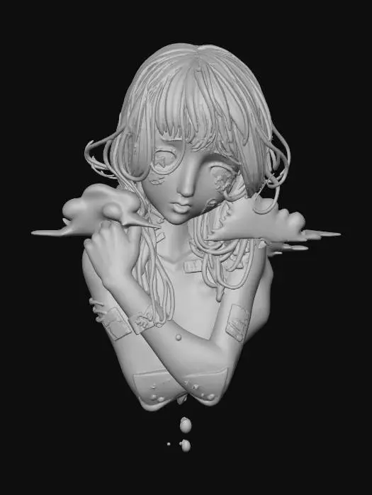 3D model for Fragile Emotions Qinni
