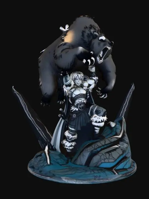 3D model for Warrior's Triumph