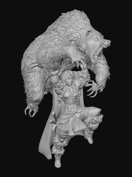 3D model for Warrior's Triumph