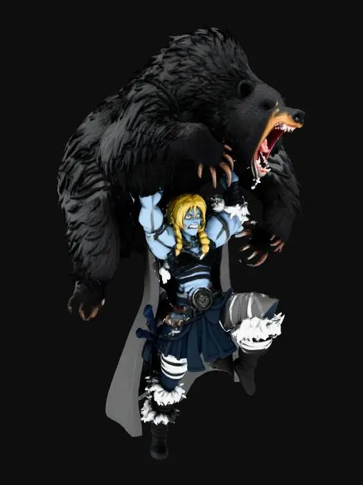 3D model for Warrior's Triumph