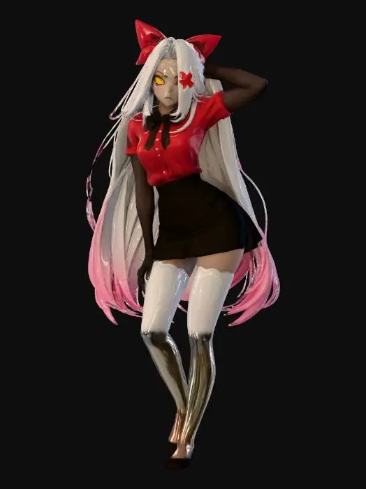 3D model for Crimson Gaze