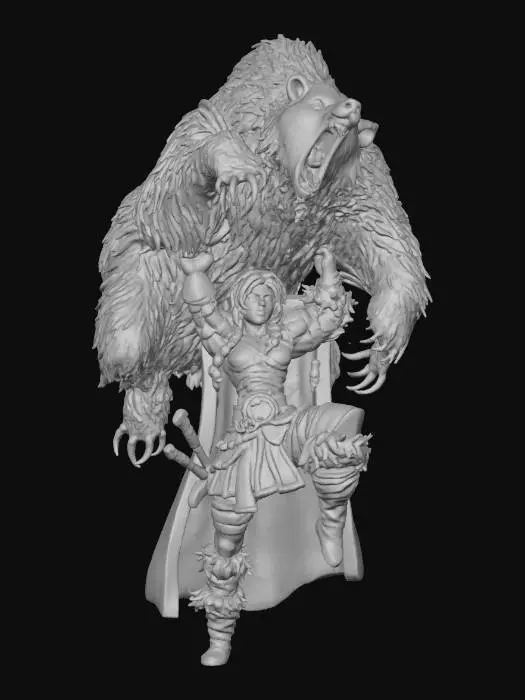 3D model for Warrior's Triumph