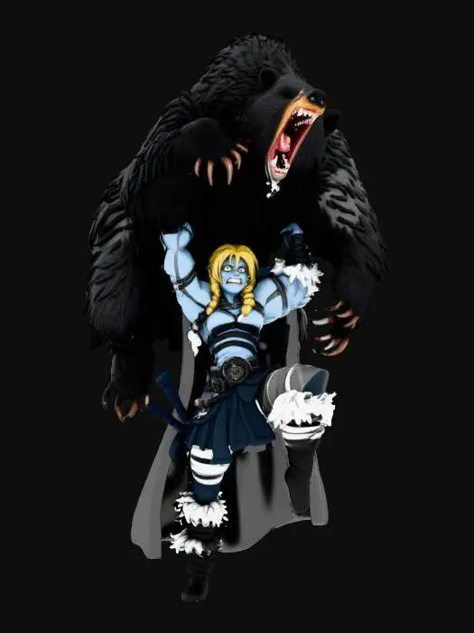 3D model for Warrior's Triumph