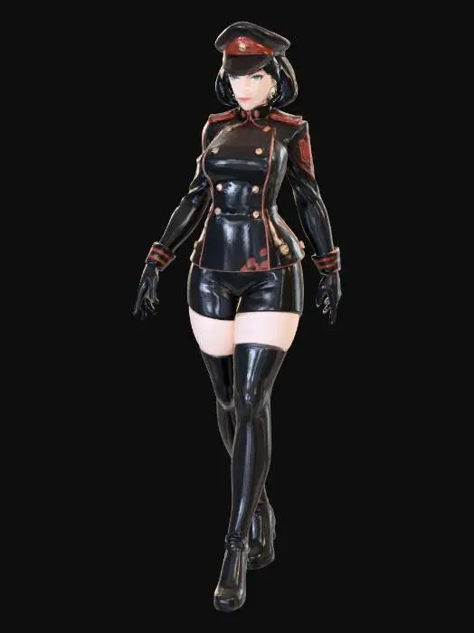 3D model for Military Elegance