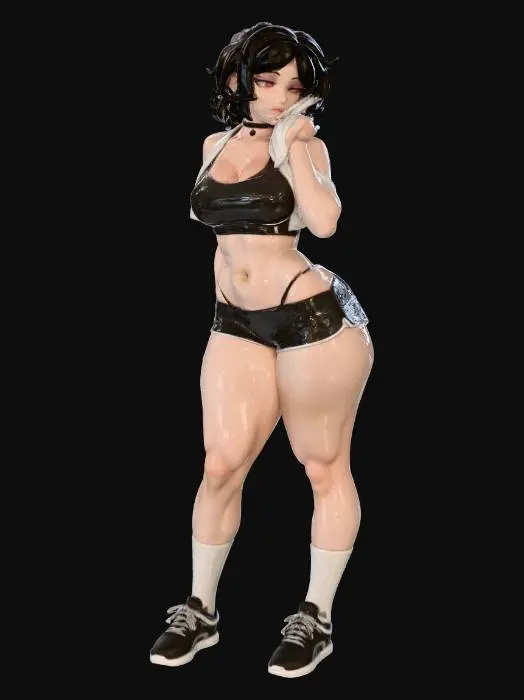 3D model for Gym Vibes