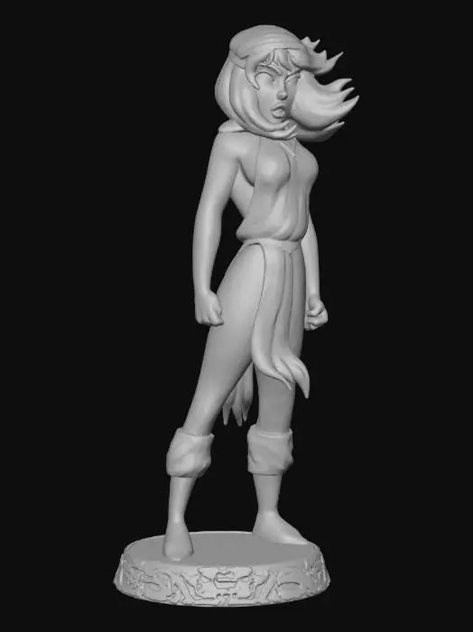3D model for Heroic Stance