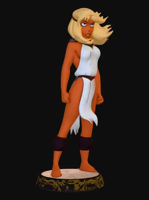 3D model for Heroic Stance