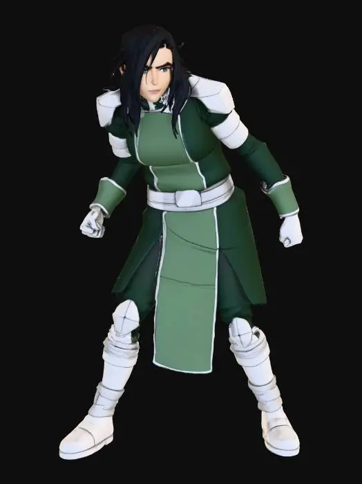 3D model for Warrior in the Mountains