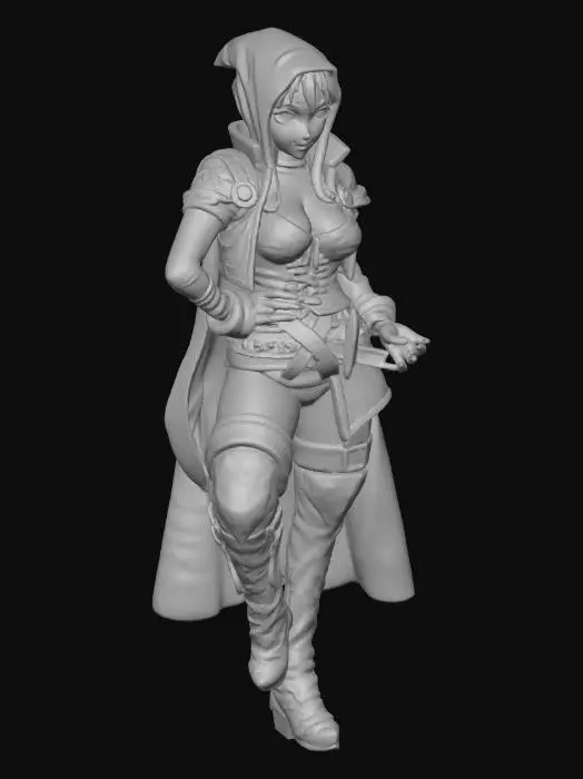 3D model for Steampunk Engineer