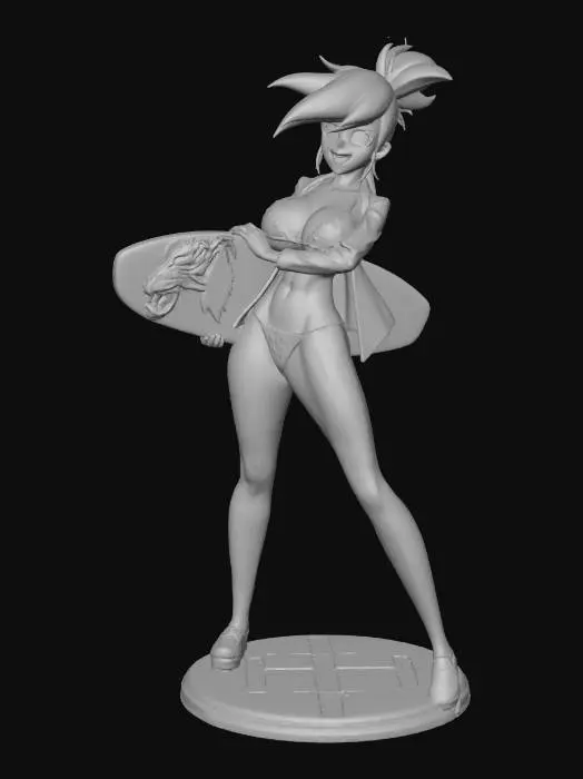 3D model for Surfer Vibes