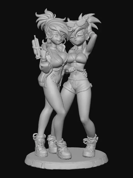 3D model for Summer Splash Duo