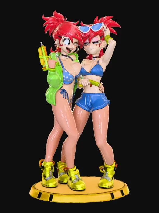3D model for Summer Splash Duo